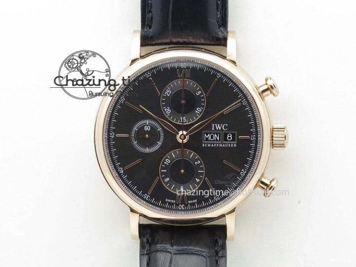 MIROTIME 0730 Big Pilot Real PR IW502701 RG YLF 1:1 Best Edition Blue Dial On Calfskin Strap A Classic 7225